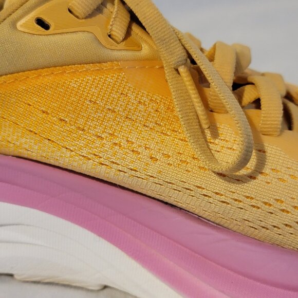 Hoka One One Bondi 8 ‘Impala/Cyclamen Running Gym Training Women’s Sz 5B Yellow - Picture 13 of 15